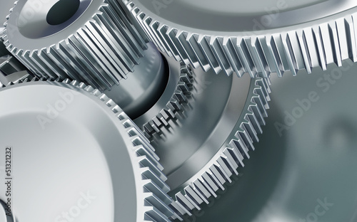 Illustration: machine gear 3d Illustrations machine gear 3d Illustrations