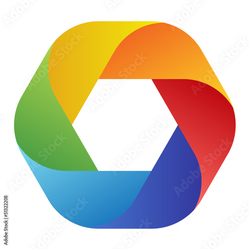 Vector: Logodesign 6 -farbig Logodesign 6 -farbig