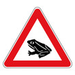 Straßenverkehrsschild "Krötenwanderung"
