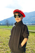 child in the countryside