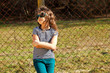 child in the countryside