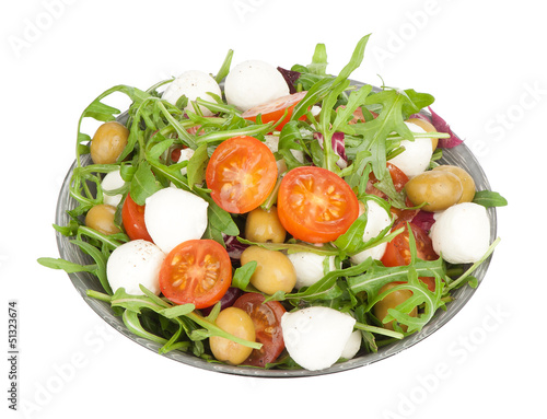 Photo: salad mozzarella salad mozzarella