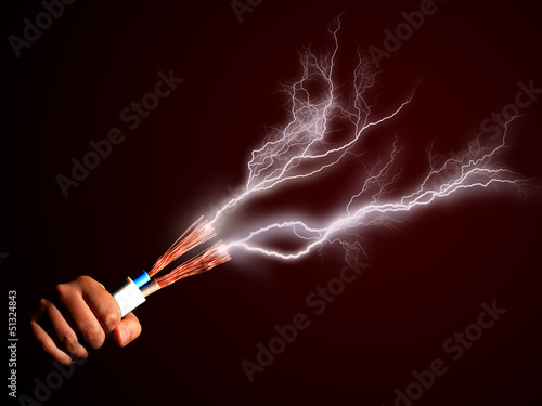 Photo: Electricity. Electricity.