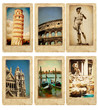 Set of old cards