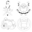 Buddha Religious Vector Designs Pack