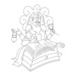Brahma Religious Vector Design