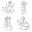 Brahma Religious Vector Designs Pack