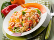 basmati rice with capsicum and shrimp