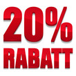20 prozent rabatt