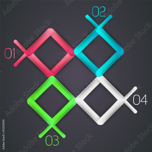 Vector: design template with colorful arrow design template with colorful arrow