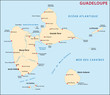 Guadeloupe map