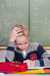 angestrengter schüler
