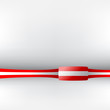 Banner in österreichischen Farben