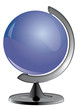 Globus im Ständer, global, Erde, Erdball, Business, Geographie,