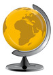 Globus im Ständer, global, Erde, Erdball, Business, Geographie,