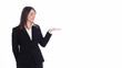 Presentation with copyspace. Fill with your own graphic or text.