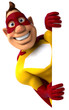 Fun superhero