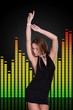 Young Woman Dancing