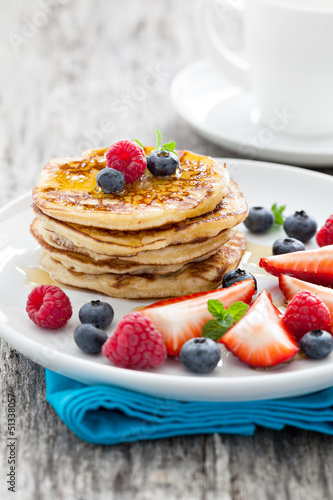 Photo: frische Pancakes frische Pancakes