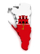 3D Map of Gibraltar