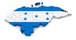 3D Map of Honduras