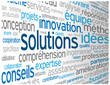 Nuage de Tags "SOLUTIONS" (idées créativité innovation équipe))