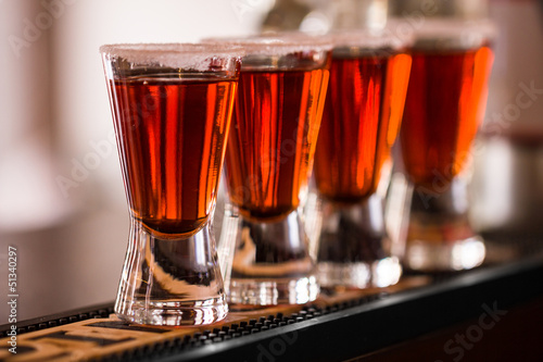 Photo: Shots in nightclub Shots in nightclub
