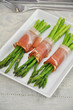 Spargel mit Parmaschinken