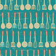 Retro Kitchen Pattern