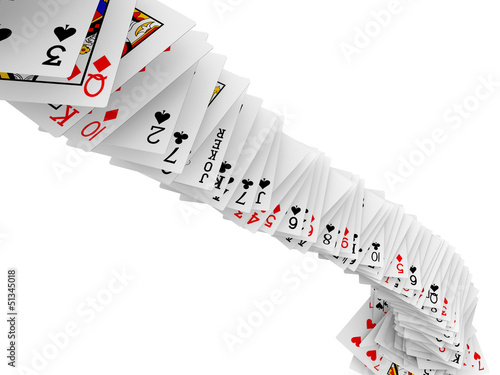 Illustration: Cartas de poker Cartas de poker