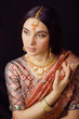 sweet indian girl in sari