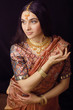 sweet indian girl in sari