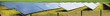 Solar panels panorama
