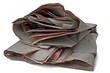 crumpled wrapping paper