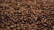 coffee in motion close-up chroma key background