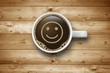 Kaffeetasse mit Smiley