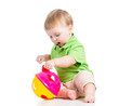 pretty baby with color educational toy