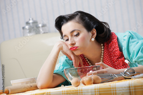 Photo: bored Housewife bored Housewife