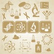 Molecular biology science card