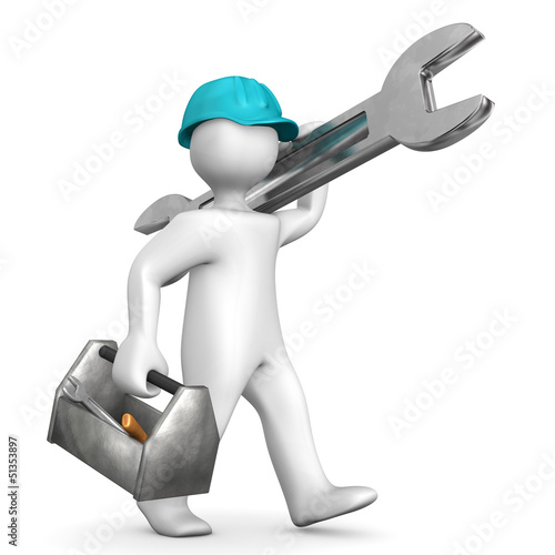 Illustration: Industrial Mechanic Industrial Mechanic