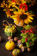 Still life in colours of autumn