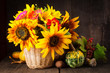 Still life in colours of autumn