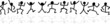 stick figure　dance