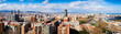 Panorama of Barcelona from Montjuic. Catalonia
