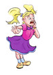 Terrified Girl (entsetztes Mädchen)