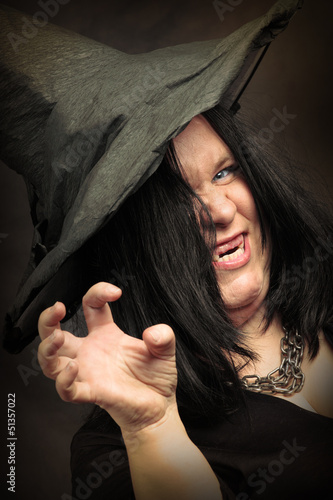 Photo: The Witch faery making in the darkness. The Witch faery making in the darkness.
