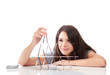 Photo: Concentrated woman Concentrated woman