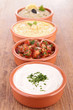 assorted of spread