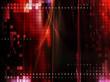 Abstract red digital background