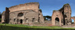 The ruins of the Baths of Caracalla in Rome, Italy